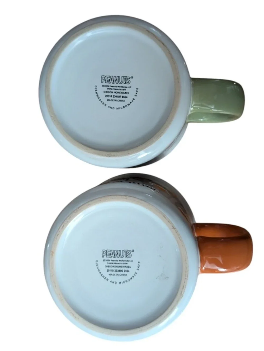 Snoopy Fall Mugs Set of 2